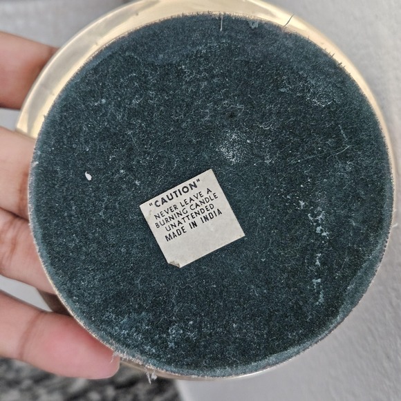 Vintage brass‎ candleholder metal - Picture 9 of 9